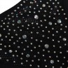 SUBBLIME 952174 BODYSTOCKING DE REJILLA CON GUANTES Y DIAMANTES NEGRO TALLA aNICA