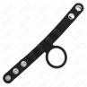 KINK ANILLO PENE CUERO 35 CM CON CIERRE A PRESIaN 23 X 2 CM