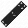 KINK ANILLO PENE CUERO CON CIERRE A PRESIaN 18 X 5 CM