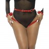 SUBBLIME 953706 ESPOSAS CON CINTURaN BONDAGE ROJO TALLA aNICA