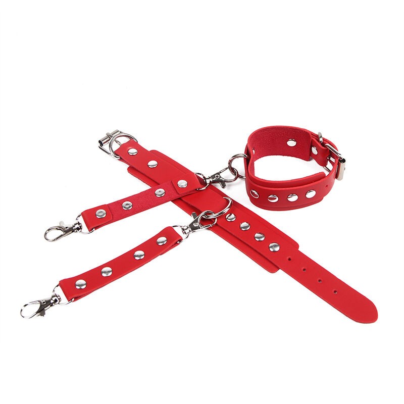 SUBBLIME 953706 ESPOSAS CON CINTURaN BONDAGE ROJO TALLA aNICA