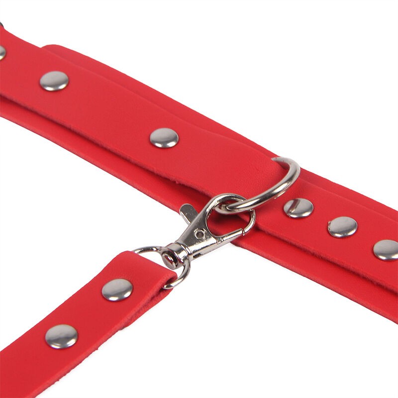 SUBBLIME 953706 ESPOSAS CON CINTURaN BONDAGE ROJO TALLA aNICA