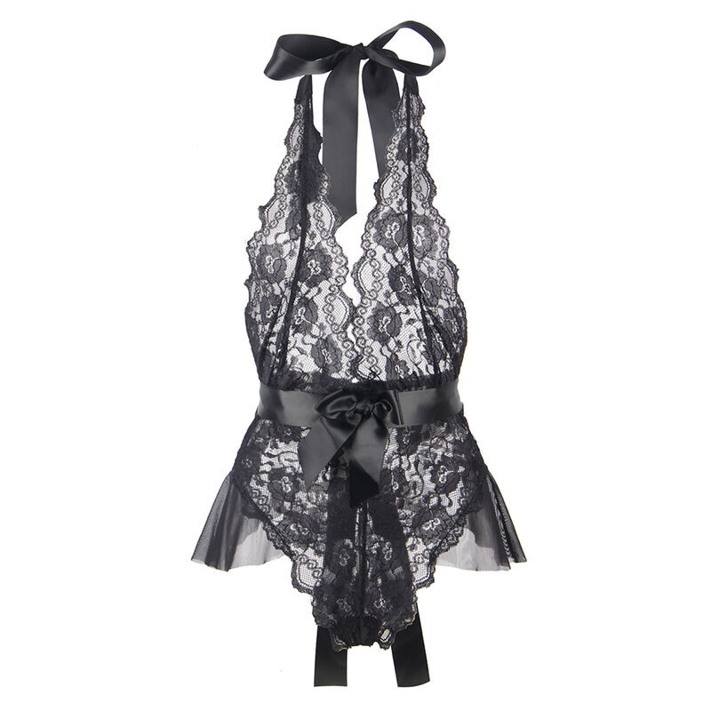 SUBBLIME 930806 BODY SEXY CON VOLANTES NEGRO S M