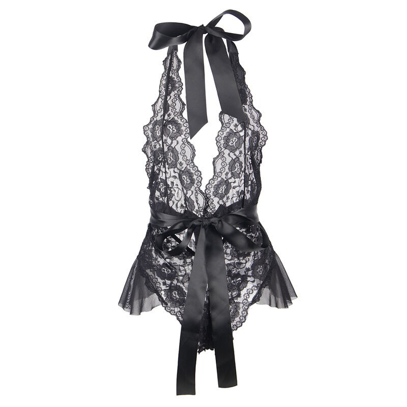 SUBBLIME 930806 BODY SEXY CON VOLANTES NEGRO S M