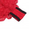 SUBBLIME 953904 CAMISaN DE SEDA Y ENCAJE PANTIES ROJO L XL