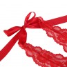 SUBBLIME 953980 BODY SEXY CON VOLANTES CINTURaN ROJO L XL