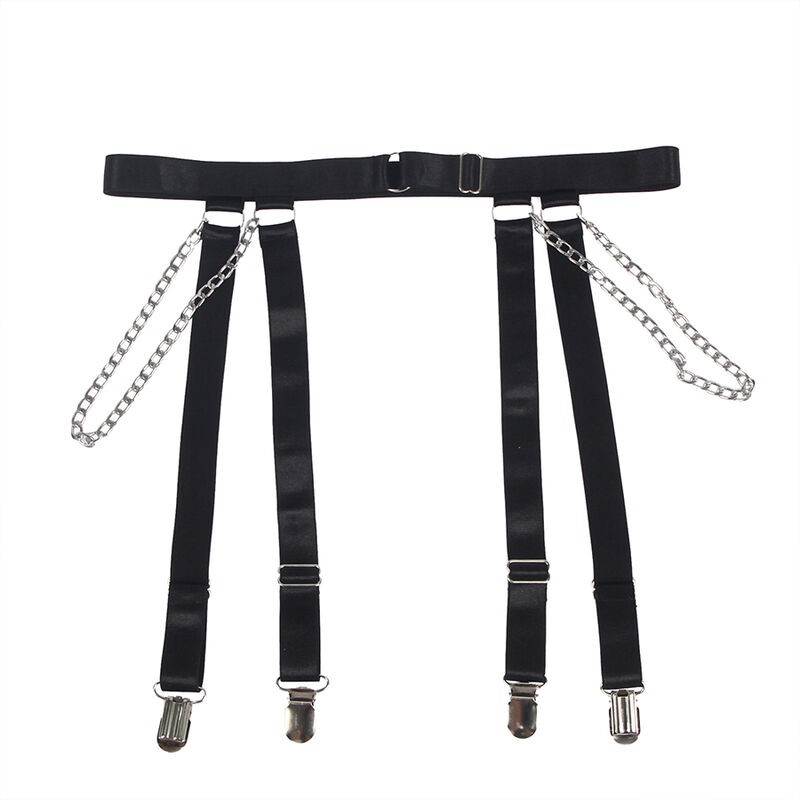 SUBBLIME 954260 BODY CON CADENAS LIGUEROS NEGRO S M