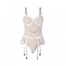 SUBBLIME 954291 BODY CON CADENAS LIGUEROS BLANCO L XL