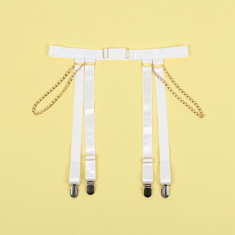 SUBBLIME 954291 BODY CON CADENAS LIGUEROS BLANCO L XL