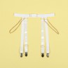 SUBBLIME 954291 BODY CON CADENAS LIGUEROS BLANCO L XL