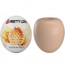PRETTY LOVE MASTURBADOR MASCULINO HUEVO NATURAL