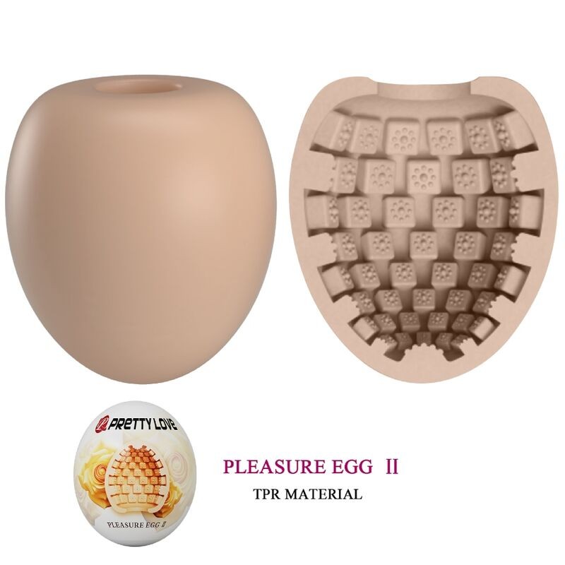 PRETTY LOVE MASTURBADOR MASCULINO HUEVO NATURAL