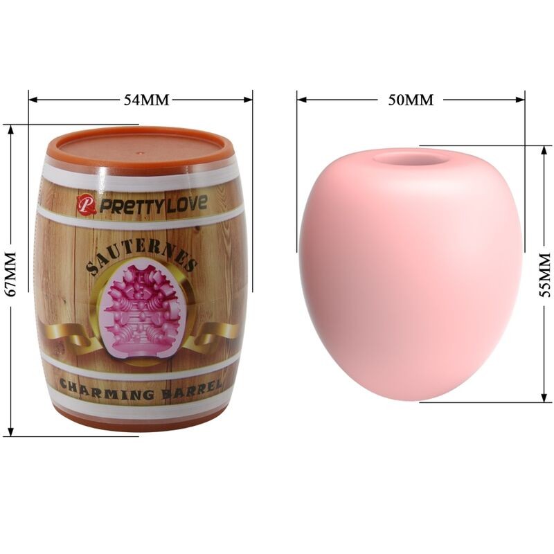 PRETTY LOVE MASTURBADOR MASCULINO HUEVO ROSA MODELO 2
