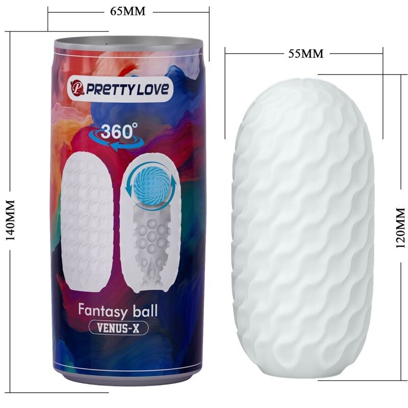 PRETTY LOVE VENUS X MASTURBADOR MASCULINO BLANCO