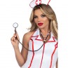 LEG AVENUE DISFRAZ ENFERMERA JEFA BLANCO M L