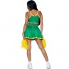 LEG AVENUE DISFRAZ ANIMADORA VERDE S M