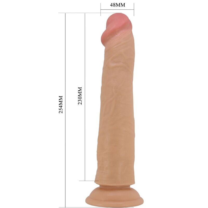 PRETTY LOVE SHARIFE DILDO REALaSTICO 25 CM NATURAL