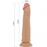 PRETTY LOVE SHARIFE DILDO REALaSTICO 25 CM NATURAL