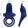 PRETTY LOVE BRONSON DOBLE ANILLO CON VIBRACIaN AZUL