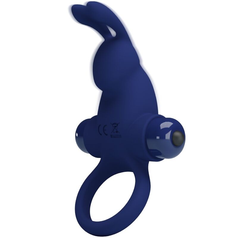 PRETTY LOVE JIRO ANILLO RABBIT CON VIBRACIaN AZUL