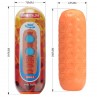 PRETTY LOVE TWIN BALLS MASTURBADOR MASCULINO NARANJA