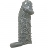 PRETTY LOVE FUNDA REALaSTICA ALARGADORA Y RETARDANTE PARA PENE MODELO 2 GRIS