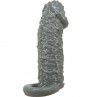 PRETTY LOVE FUNDA REALaSTICA ALARGADORA Y RETARDANTE PARA PENE MODELO 2 GRIS