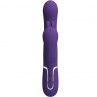 PRETTY LOVE CAMMY TRIPLE VIBRADOR MULTIFUNCIaN 4 EN 1 MORADO