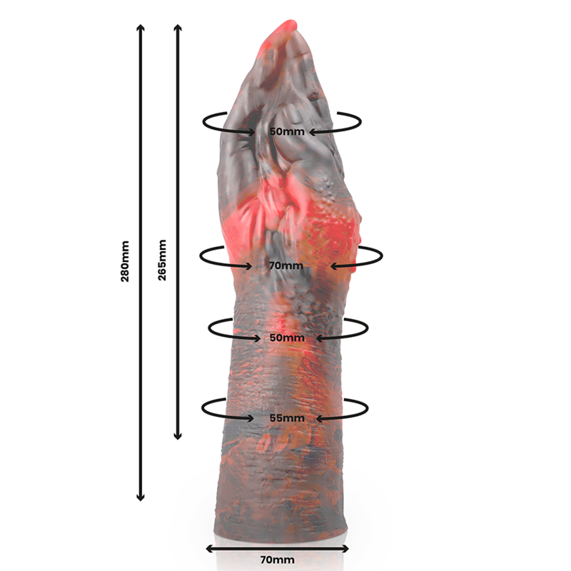 EPIC LILITH FISTING DILDO DEMONIO MALIGNO L