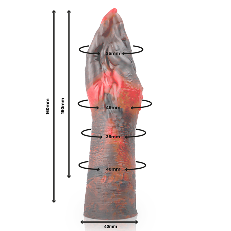 EPIC LILITH FISTING DILDO DEMONIO MALIGNO S
