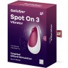 SATISFYER SPOT ON 3 ESTIMULADOR DE CLaTORIS ROJO