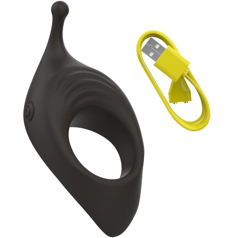 B SWISH BCHARMED RHYTHM INFINITE DELUXE ANILLO PARA PENE 15 VIBRACIONES NEGRO