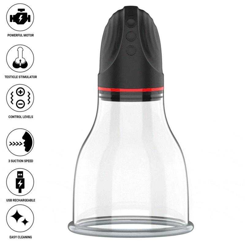 JAMYJOB XPAND LITE BOMBA AUTOMaTICA DE TESTaCULOS 3 NIVELES DE SUCCIaN GRIS