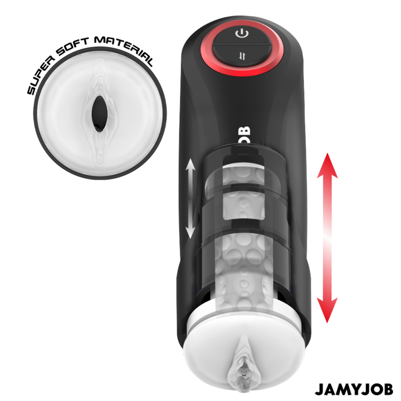 JAMYJOB GRAVITY MASTURBADOR VAGINA AUTOMaTICO 5 MODOS SUCCIaN