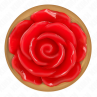 KINK PLUG ANAL ORO ROSADO ROSA ROJA M