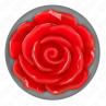 KINK PLUG ANAL ROSA ROJA TALLA M