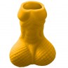 DIABLO PICANTE VASO DE CHUPITO PENE AMARILLO