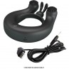 PRETTY LOVE DAHLIA ANILLO VIBRADOR ESTIMULADOR DE CLaTOIS 12 VIBRACIONES NEGRO