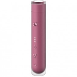 SATISFYER FIRST KISS ESTIMULADOR CLaTORIS POR ONDAS GRANATE