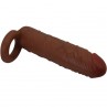 PRETTY LOVE KAILE FUNDA PARA PENE CON EXTENSIaN DE 25 CM MULATO