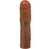 PRETTY LOVE KYLIAN FUNDA PARA PENE CON EXTENSIaN DE 76 CM MULATO
