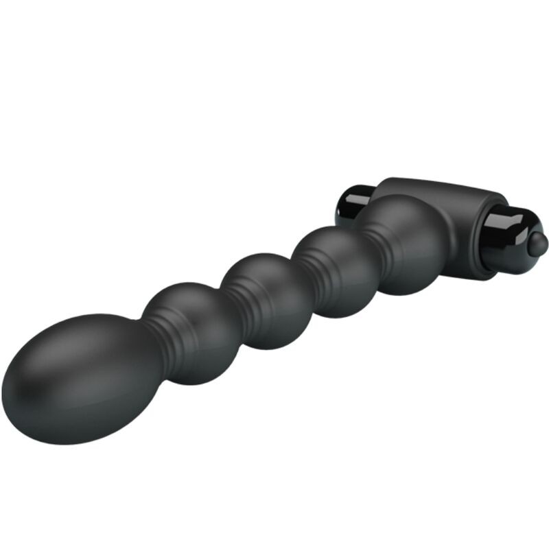 PRETTY LOVE LYNN PLUG ANAL SILICONA 10 VIBRACIONES NEGRO