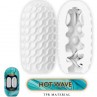 PRETTY LOVE HOT WAVE MASTURBADOR MASCULINO SILICONA BLANCO
