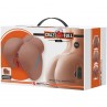 CRAZY BULL MILA TRASERO VIBRADOR CON VAGINA Y ANO REALaSTICO NATURAL CONTROL REMOTO