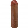 PRETTY LOVE NILE FUNDA PARA PENE CON EXTENSIaN DE 25 CM MULATO