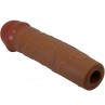 PRETTY LOVE NILE FUNDA PARA PENE CON EXTENSIaN DE 25 CM MULATO