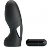 PRETTY LOVE ALAN VIBRADOR DE DEDO SILICONA NEGRO
