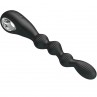 PRETTY LOVE FEDERER VIBRADOR ANAL 12 VIBRACIONES NEGRO