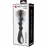 PRETTY LOVE FEDERER VIBRADOR ANAL 12 VIBRACIONES NEGRO