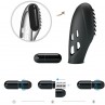 PRETTY LOVE GILO VIBRADOR DE DEDO SILICONA NEGRO